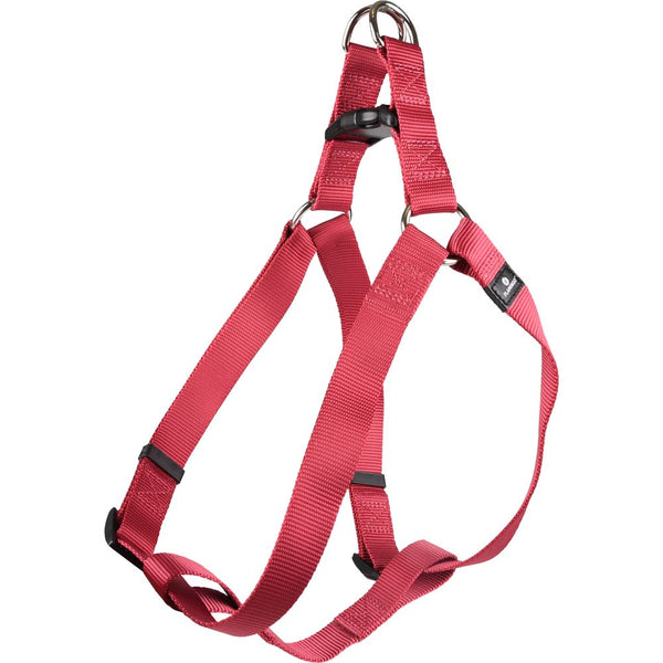 Harnais step&go ziggi rouge cérise xl 60-90cm 25mm