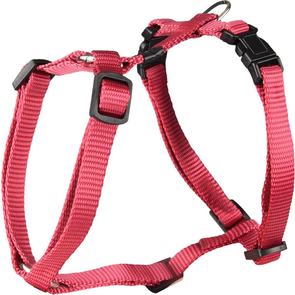 Harnais h ziggi rouge cérise xs 25-40cm 10mm