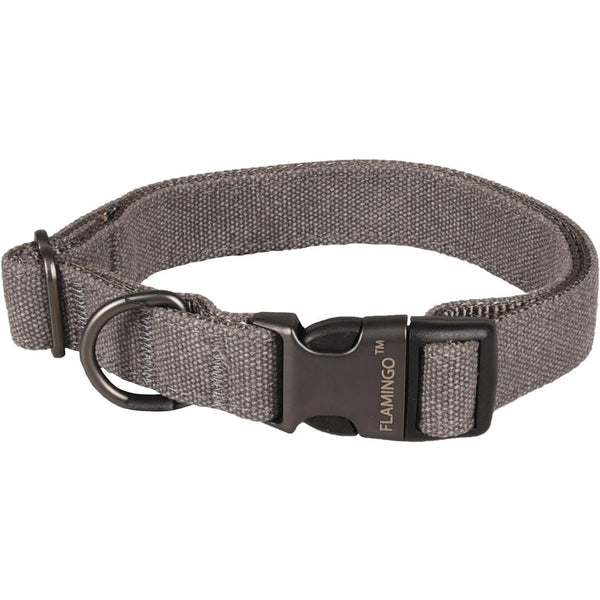 Collier oxana gris m 40-55cm 20mm