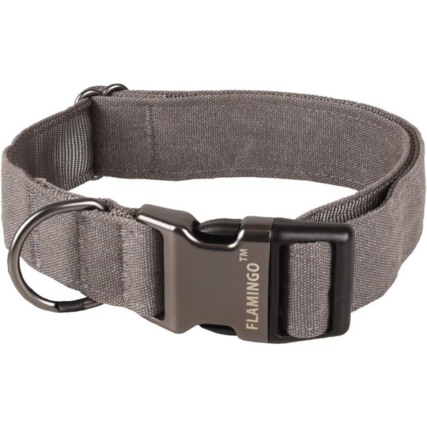 Collier oxana gris xl 55-75cm 40mm