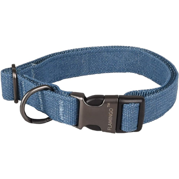 Collier oxana bleu m 40-55cm 20mm