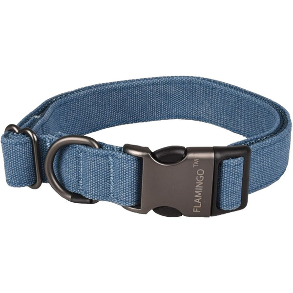 Collier oxana bleu l s 25-43cm 25mm