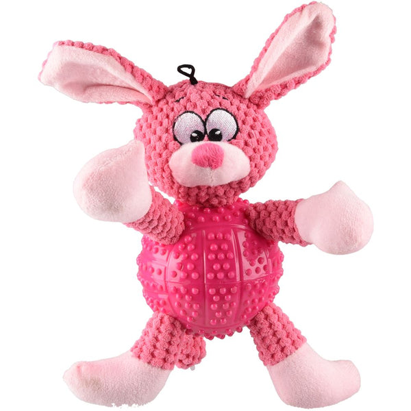 Jchien lapin bess + tpr rose 32cm