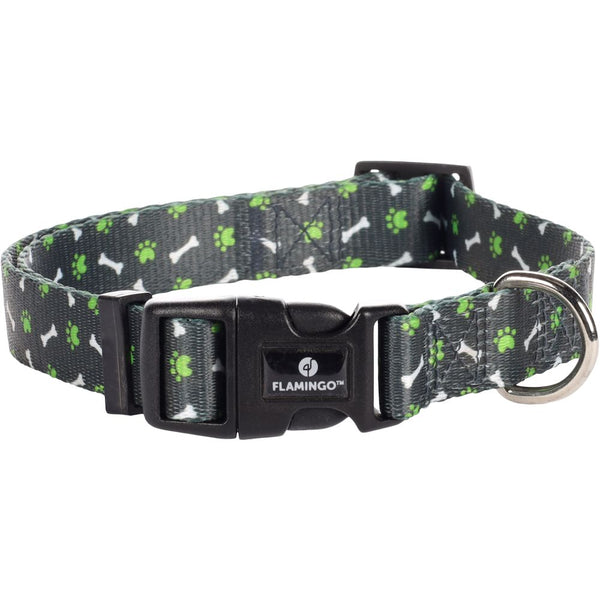 Collier safia vert m 40-55cm 20mm