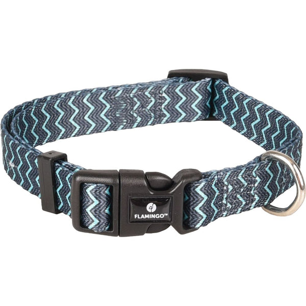 Collier sinam vert/gris s 30-45cm 15mm