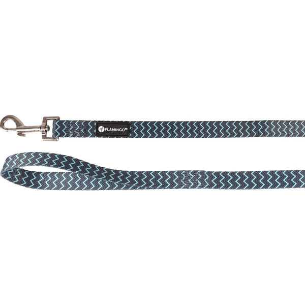 Laisse sinam vert/gris 120cm 20mm