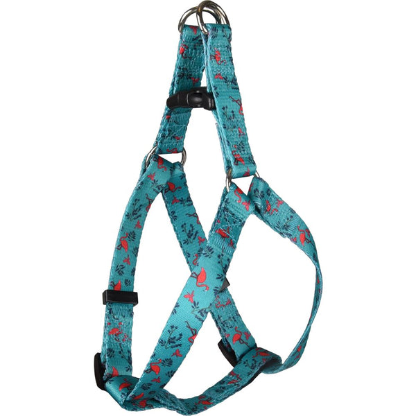 Harnais step&go samar vert avec flamingo s 35-50cm 15mm