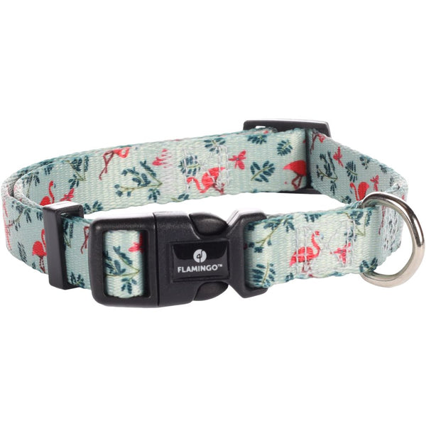 Collier samar vert clair avec flamingo s 30-45cm 15mm