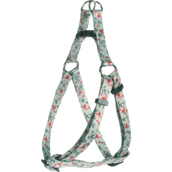 Harnais step&go samar vert clair avec flamingo xs 30-40cm 10mm
