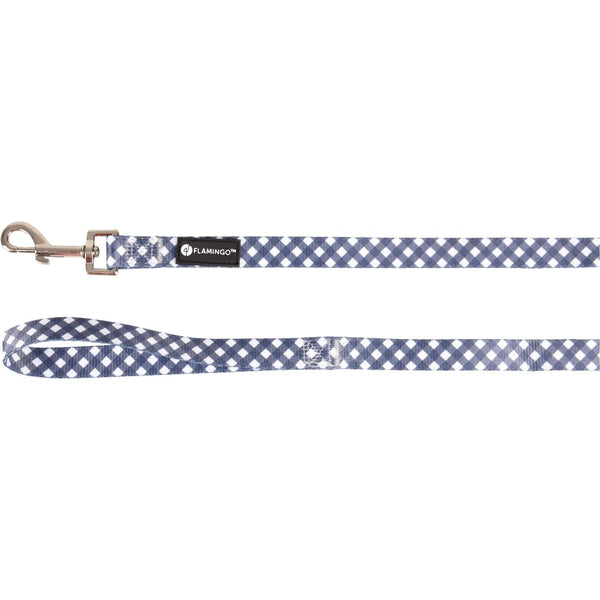 Laisse salome gris/blanc 120cm 20mm