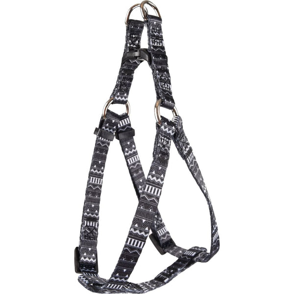 Harnais step&go sadie noir/blanc xs 30-40cm 10mm