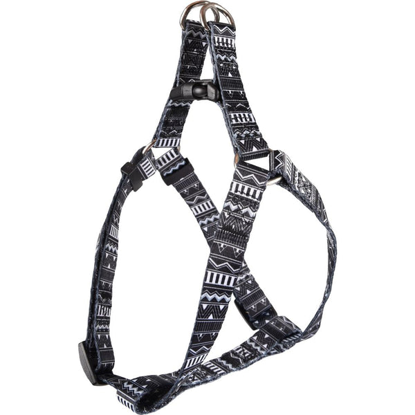 Harnais step&go sadie noir/blanc s 35-50cm 15mm