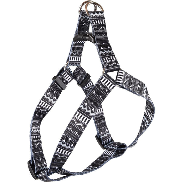 Harnais step&go sadie noir/blanc m 45-60cm 20mm