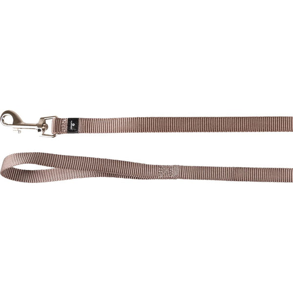Laisse ziggi taupe 130cm 15mm