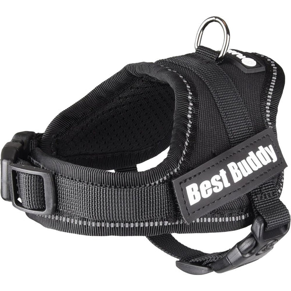 Harnais best buddy pluto noir xxxs 29-33cm 15mm