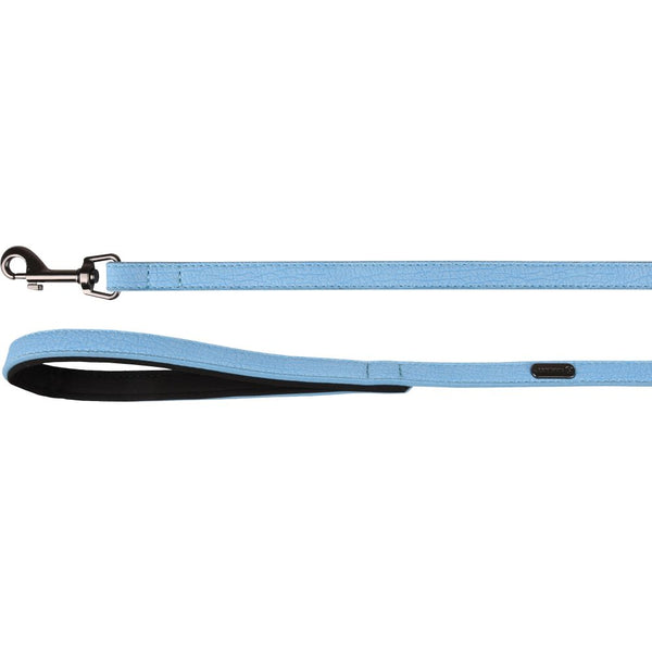 Laisse leza bleu 130cm 15mm