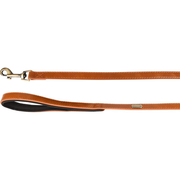 Laisse lyabo cognac 130cm 15mm