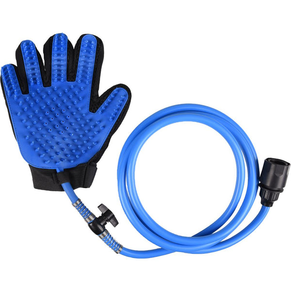 Gant de nettoyage + tube bleu/noir 22cm