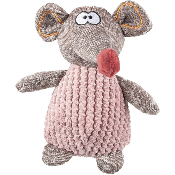 Jchien souris stacy rose/brun 22cm