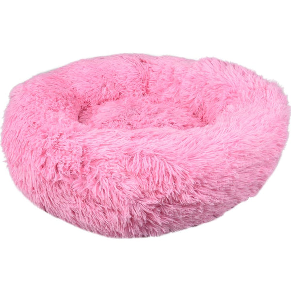 Panier krems rond flamingo rose 50cm