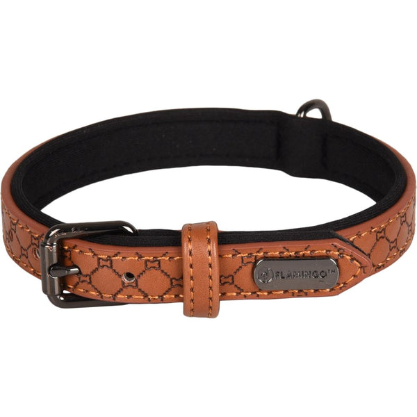 Collier patti brun s 29-35cm 15mm