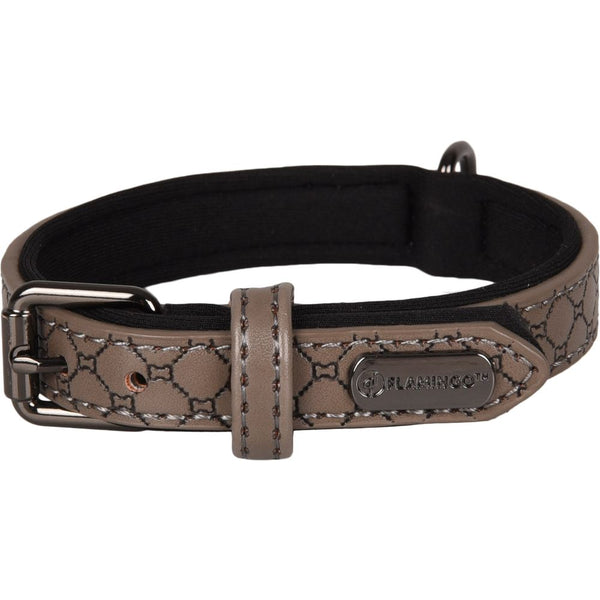 Collier patti gris xs/s 24-30cm 15mm