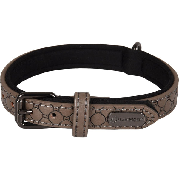 Collier patti gris s 29-35cm 15mm