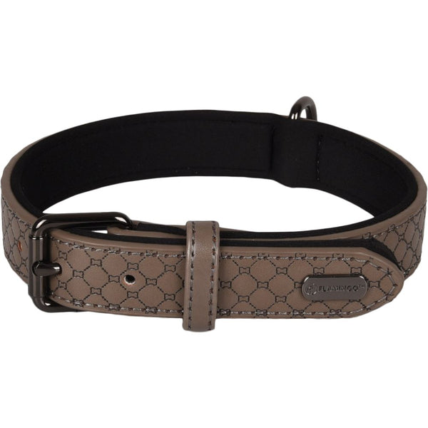 Collier patti gris m/l 38-48cm 25mm