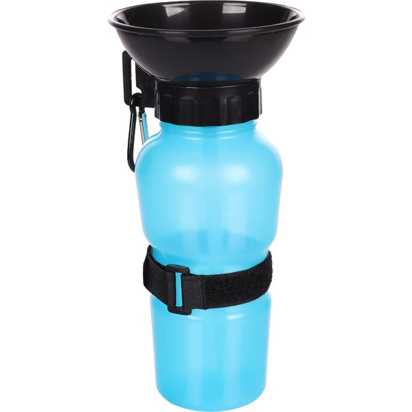 Bouteille portable ollie bleu 10,5x10,5x21,5cm