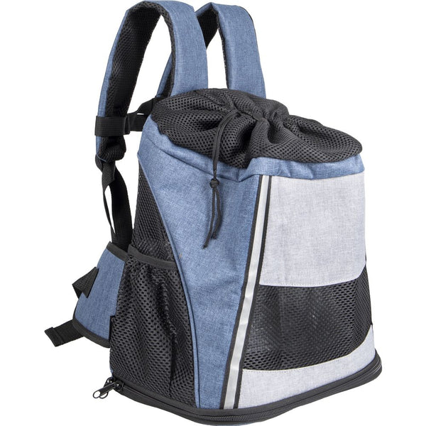 Sac ventral timi bleu 34x25x37cm