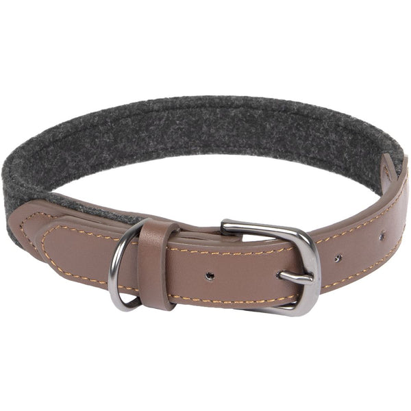 Collier yura noir/brun m/l 38-48cm 25mm