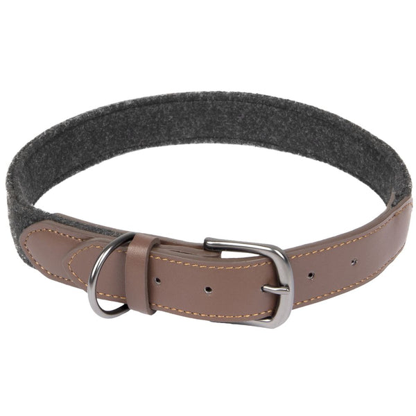 Collier yura noir/brun xxl 52-62cm 30mm