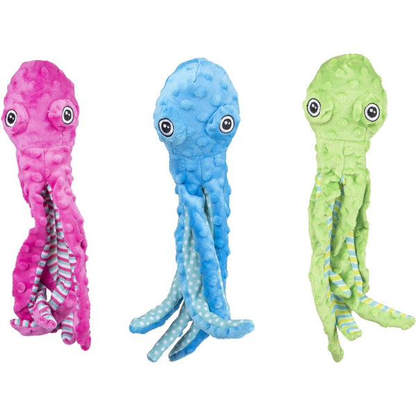Jchien bubbly peluche poulpe 35cm s assortiment