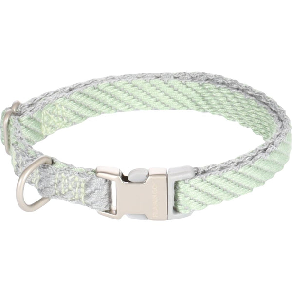 Collier elly vert xs 20-35cm 10mm