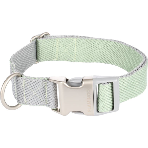 Collier elly vert xl 55-75cm 38mm