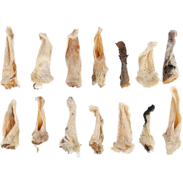 Nature snack oreilles d'agneau avec poils 200gr