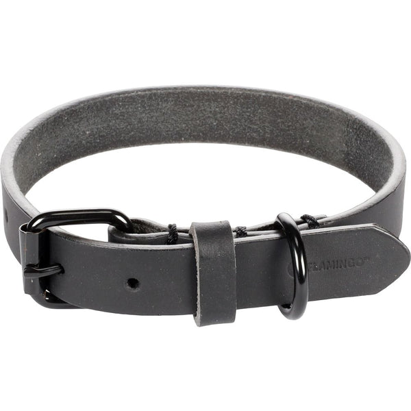 Colliier leano noir s/m 31-39cm 20mm