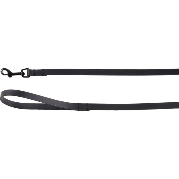 Laisse leano noir 130cm 15mm