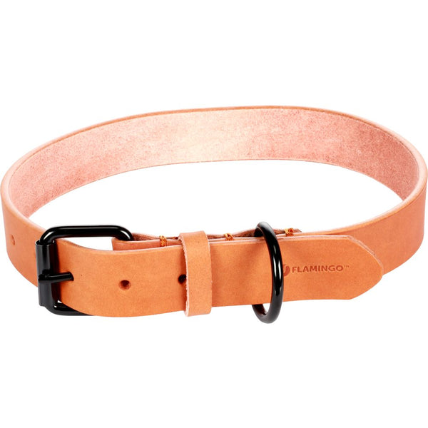 Colliier leano cognac xxl 52-62cm 30mm