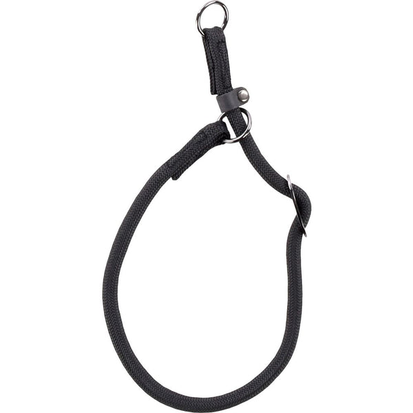 Collier anti-traction aiden noir s 45cm 10mm