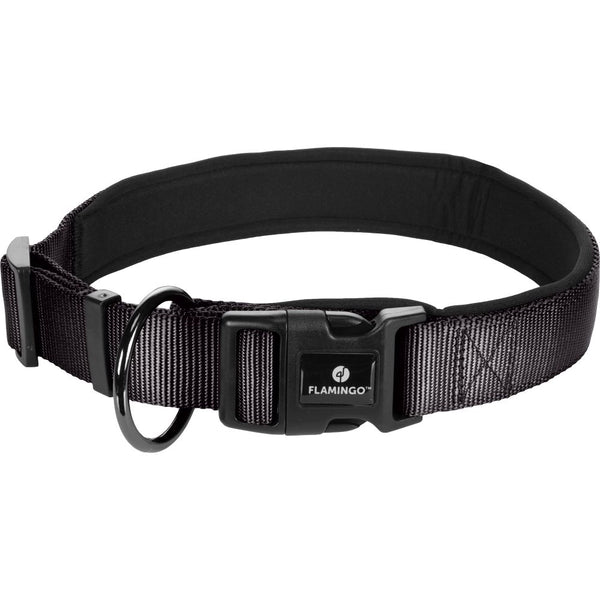 Collier abbi noir xxl 60-65cm 32mm
