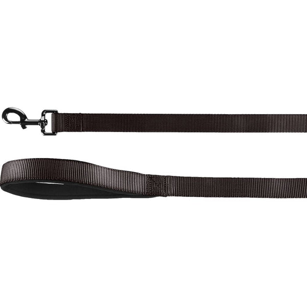 Laisse abbi noir 130cm 25mm