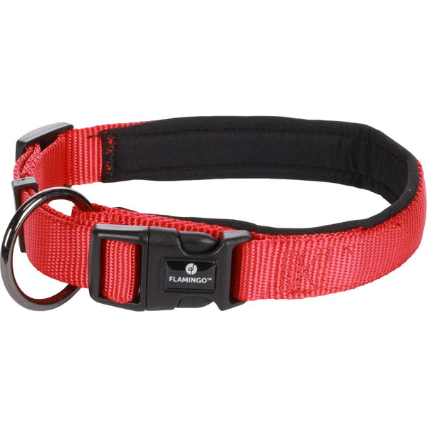 Collier abbi rouge s 40-45cm 20mm
