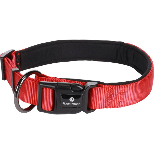 Collier abbi rouge l 50-55cm 25mm