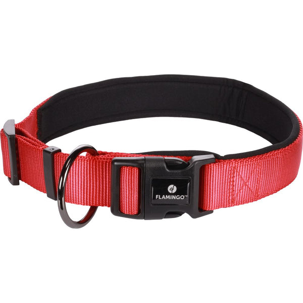 Collier abbi rouge xxl 60-65cm 32mm