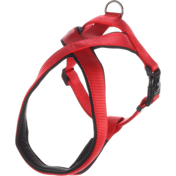 Harnais cross abbi rouge s 52-60cm 25mm