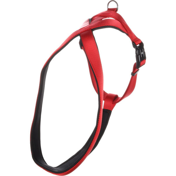 Harnais cross abbi rouge xl 70-90cm 25mm