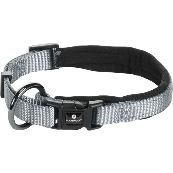 Collier abbi gris xxxs 25-30cm 10mm