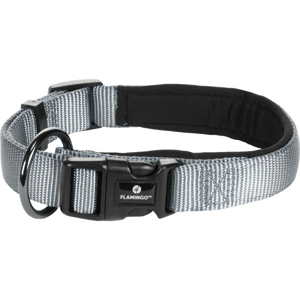 Collier abbi gris xs 35-40cm 20mm