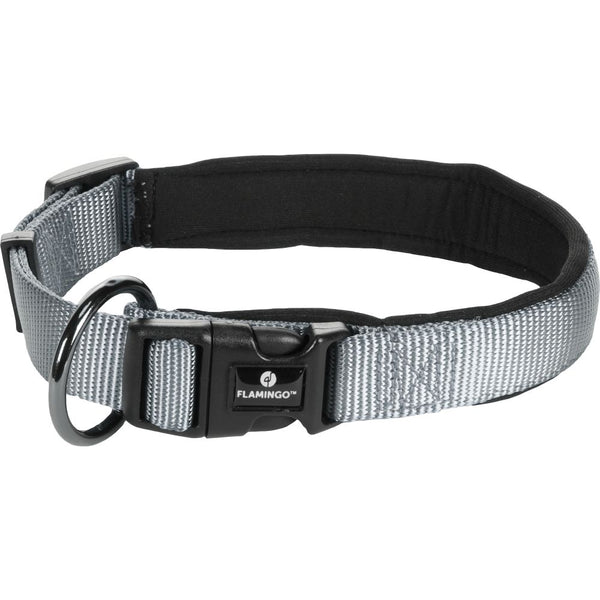 Collier abbi gris s 40-45cm 20mm